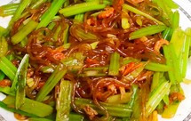 芹菜肉粉条