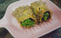 荞麦面条鸡蛋饼