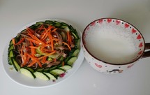 简单减脂凉拌荞麦面