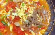 番茄鸡蛋荞麦面