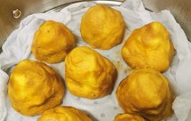 玉米面黄豆面小米面窝窝头