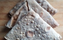 全麦面粉做单饼卷饼春饼墨西哥薄饼