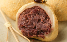 糯叽叽|粒粒红豆沙金团