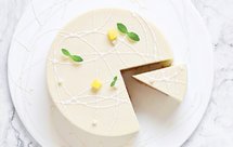 椰子冻芝士➕芒果果冻夹心