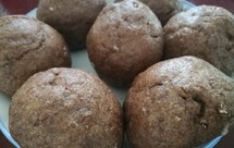 无糖无油黑全麦粉黑麦片小麦麸皮粉黄豆粉粗粮馒头