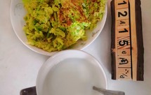 电饼铛黄豆面鸡蛋萝卜丝菜饼无油低脂减肥