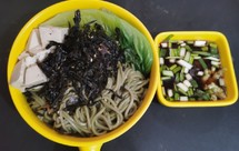 减脂日式抹茶荞麦凉面