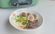 减脂必备～清汤荞麦面❗️