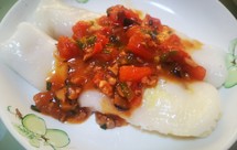 番茄酱开胃卷肠粉