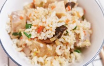 补钙-芋头虾皮米饭