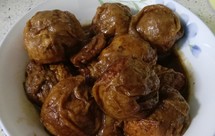 面筋塞肉(鸡胸肉版本)