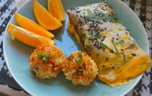 宝宝早餐~黄金蛋&煎饼果子