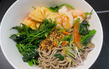 茴香海鲜荞麦面