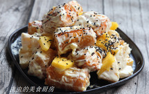 别有风味的菠萝油条虾