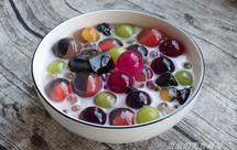 夏日鲜果凉粉球