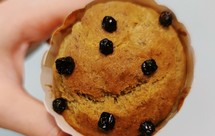 无麸质无蛋奶～大米粉蔓越莓香蕉麦芬