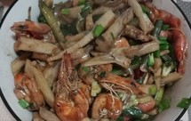 香辣基围虾香锅