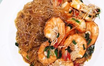 基围虾粉丝煲