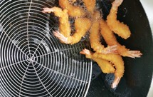 面包糠 基围虾 鸡柳