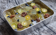 百香果青柠话梅凉粉