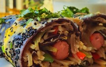 邢小秋—小美现磨紫米红豆 煎饼果子