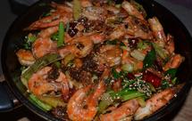 麻辣干锅基围虾（少油版本）