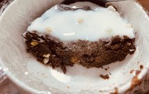 10分钟快手小麦胚芽布朗尼（微波炉）无油无面粉