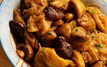 蚝油双菇油面筋