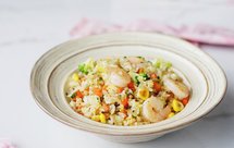 胚芽谷物米虾仁炒饭