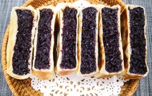 无糖少油的淄博紫米饼