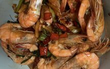 超极简单香辣基围虾