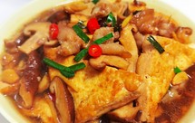 香菇五花肉烧二面黄豆腐（TM6）