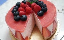 草莓慕斯蛋糕（6寸）