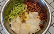 不洗面凉皮『消耗澄粉』