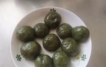 纯糯米粉无澄粉版青团