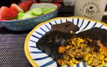 无麸低碳生酮卷饼万能公式(微波炉版)