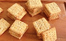 无糖无油胚芽燕麦饼干