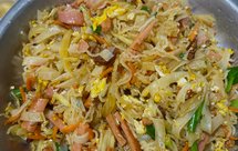 地摊炒粉炒河粉炒鸳鸯粉炒饭炒面