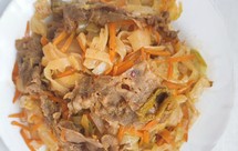 夏日超喜欢 泡菜肥牛炒凉皮专治天热食欲不振~