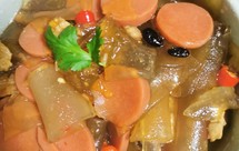 超级好吃的火腿红薯粉皮