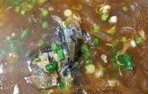 花鲢鱼头冬笋蘑菇粉皮汤