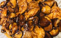 素面浇头之双菇面筋