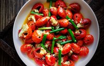 快手鲜香蒜蓉泡椒小龙虾尾