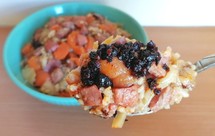 0难度烹饪~低脂高纤瘦肉蔬菜高压锅焖杂粮饭