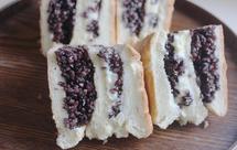 紫米卡仕达酱蛋糕