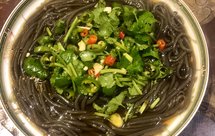 年夜饭——凉拌蕨根粉