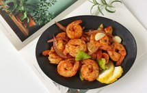 黑胡椒椒香大虾