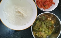 家庭版快手黄豆浆面