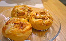 小麦胚芽芝士鸡肉面包