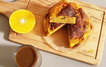 无油无糖橙香蛋糕（减脂党必盘）